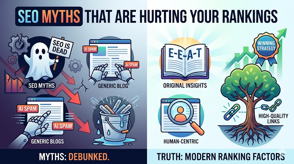 SEO Myths That Are Hurting Your Rankings